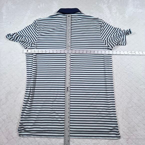 Greyson Arenal Short Sleeve Polo Shirt Breathable Quick Dry Blue Aqua Men Sz Lg - Picture 3 of 7